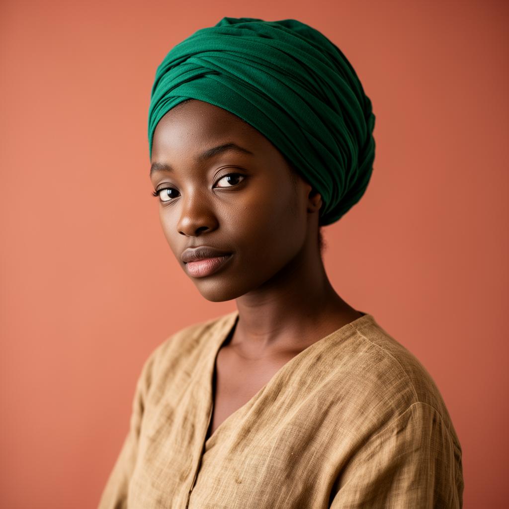 Portrait of Nia, Sound Healer from London